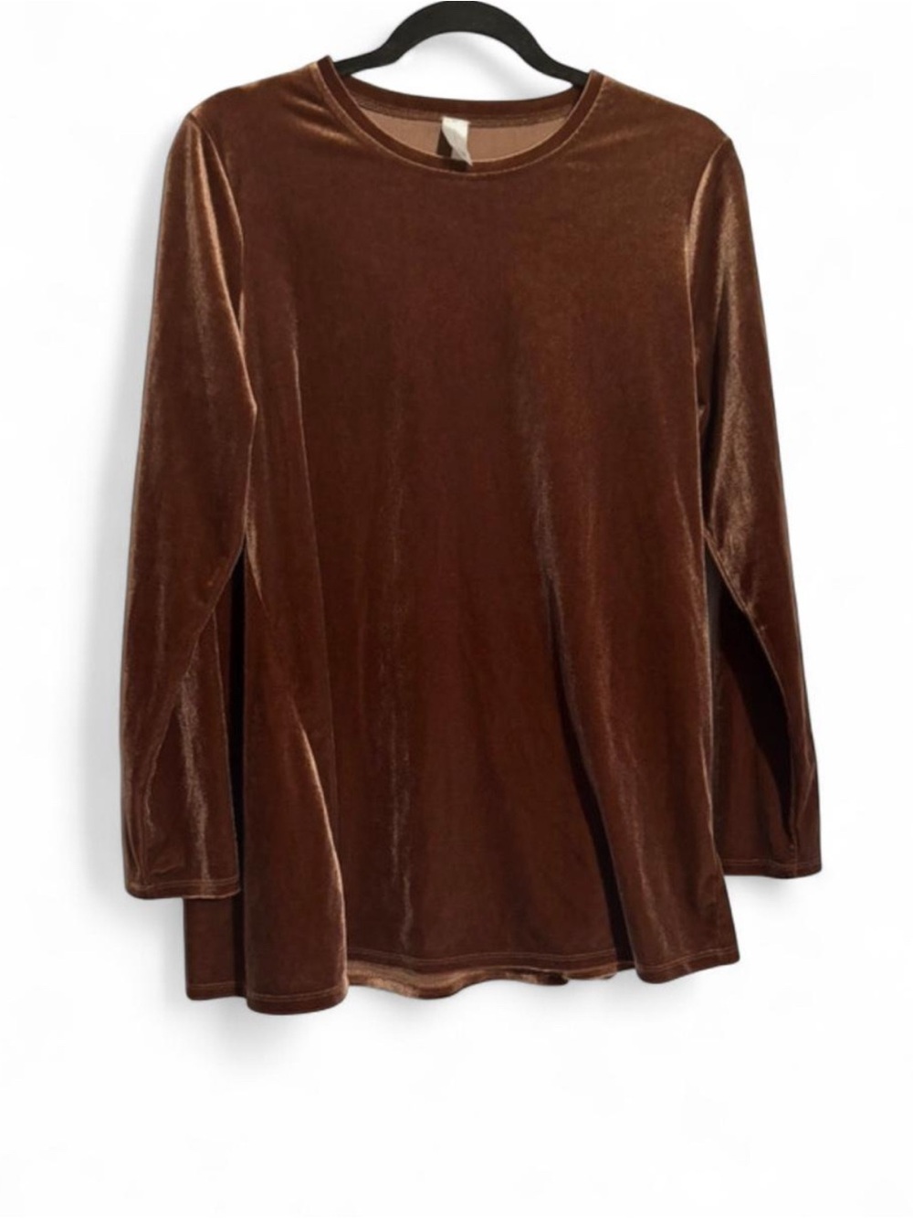 MarlaWynne Whimsigoth Brown Velvet Swing Tunic M